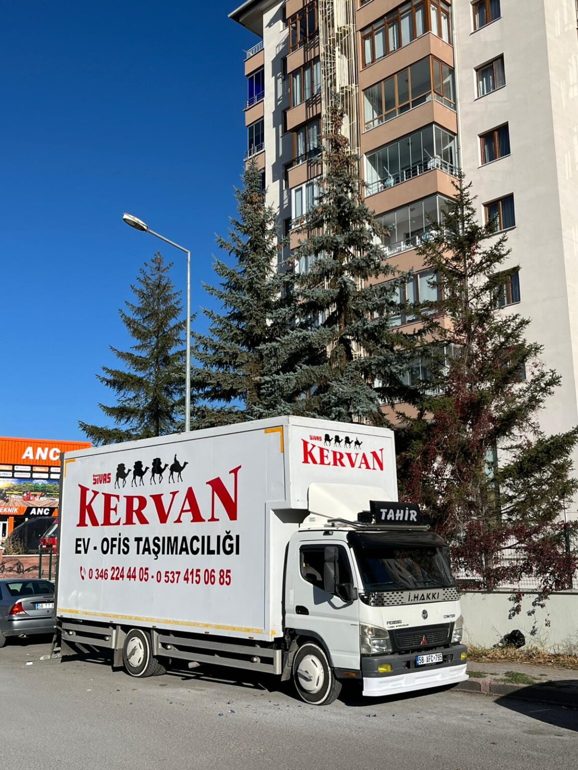 Sivas Yıldızeli evden eve taşımacılık aracı